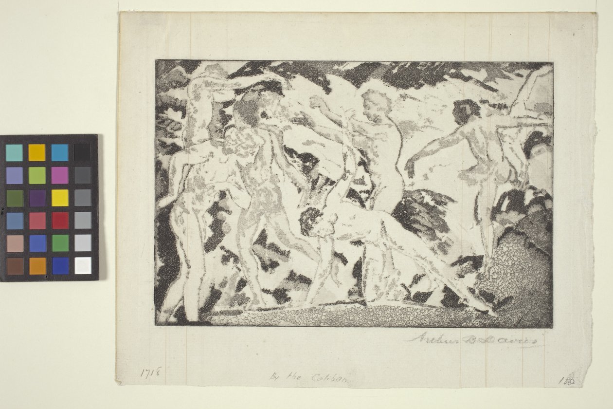 بواسطة The Caliban (Aquatint) بواسطة آرثر بوين ديفيز