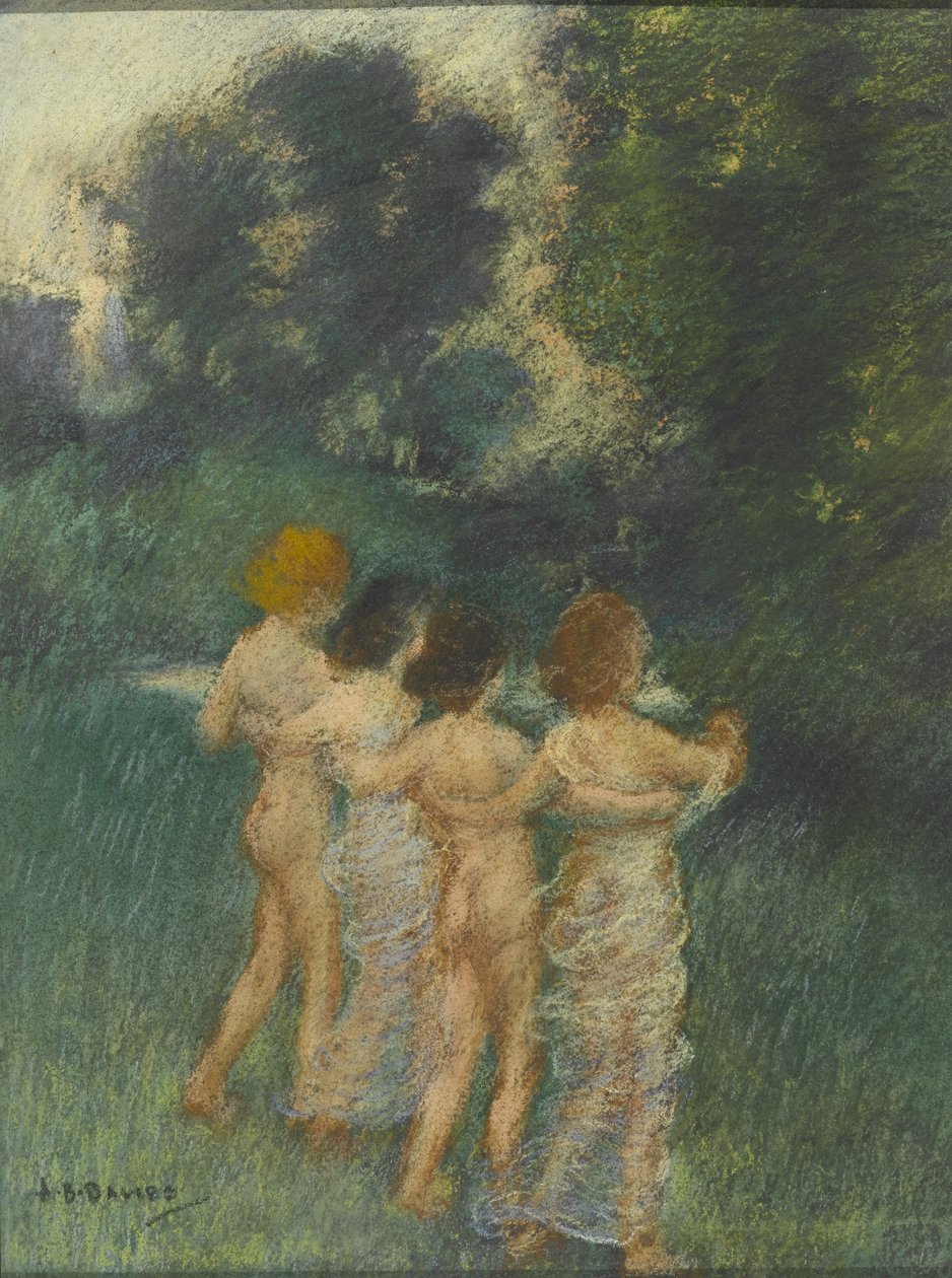 أطفال Cherubian ، 1900 (باستيل فوق مرحاض) بواسطة آرثر بوين ديفيز
