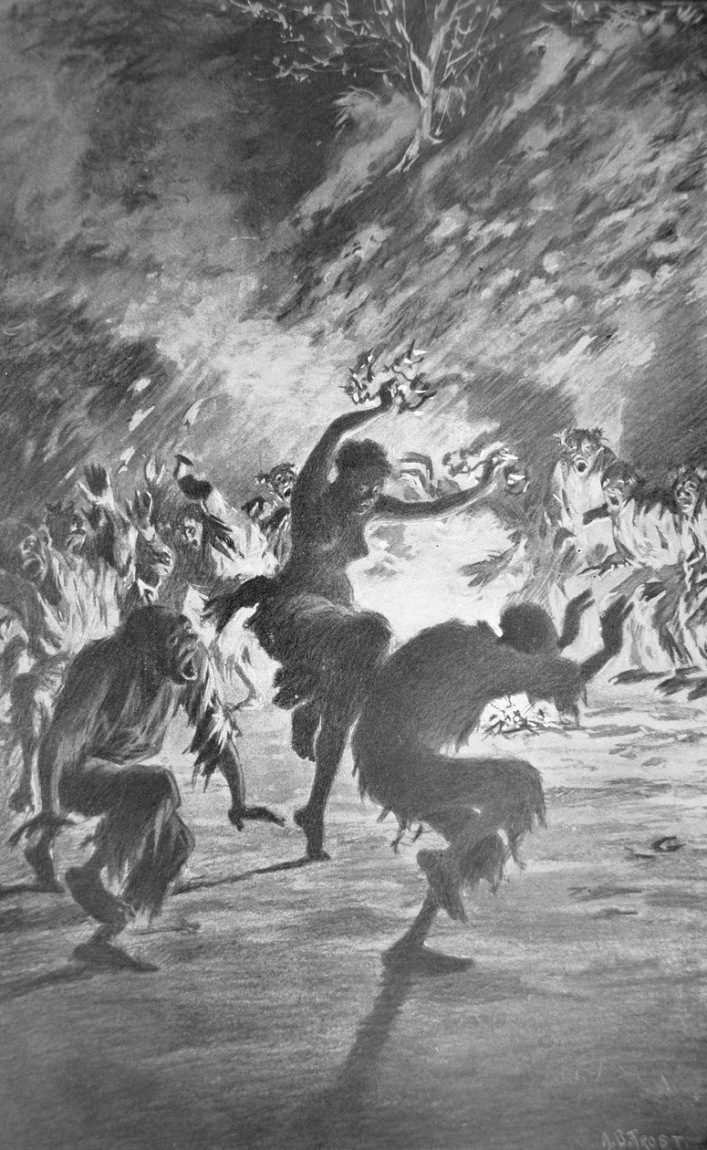 Haitian Voodoo Ritual بواسطة آرثر بورديت فروست