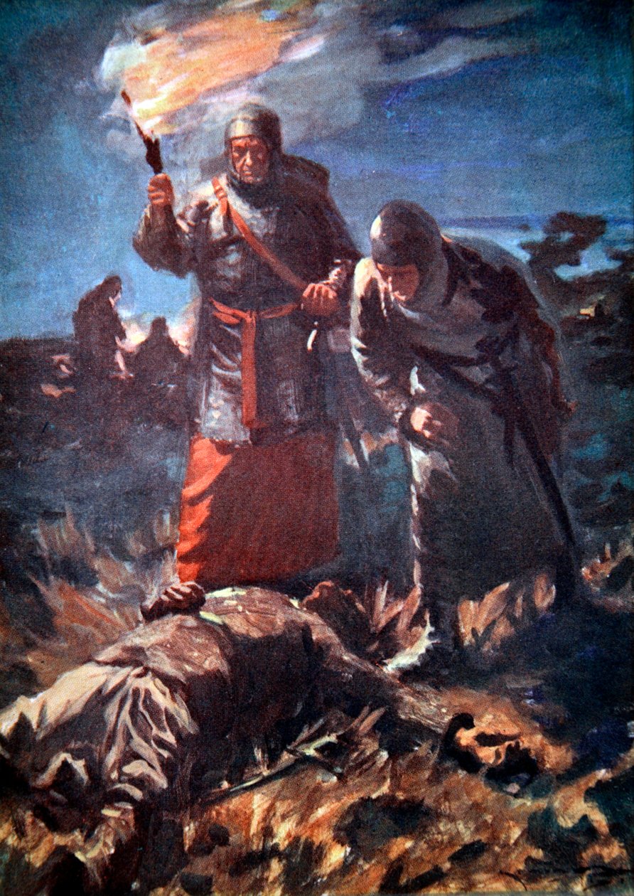آثار معركة ليجنانو بإيطاليا 1176 1913. بواسطة آرثر سي مايكل