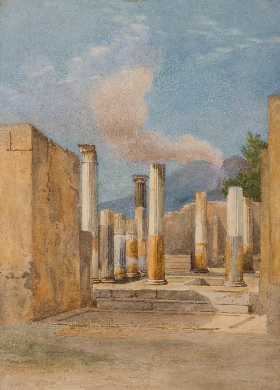 بومبي: House of Pansa ، عبر delle Terme ، 184344 بواسطة آرثر جليني