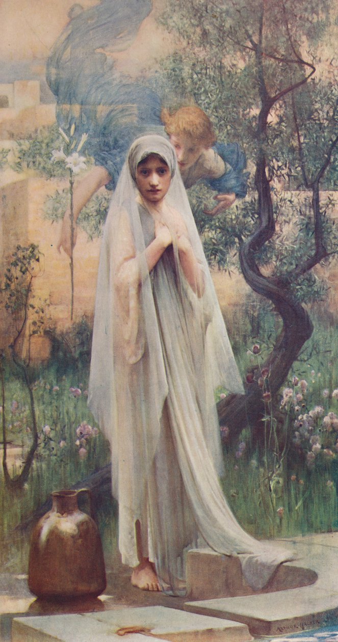 البشارة ، 1892 ، c1900 بواسطة آرثر هاكر