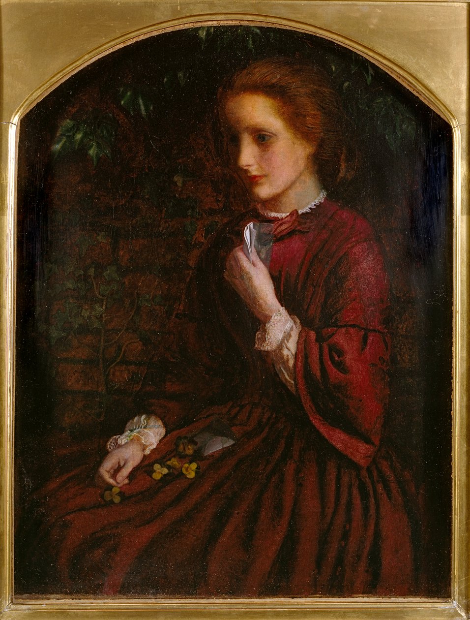 الزهريات ، c1860 بواسطة آرثر هيوز