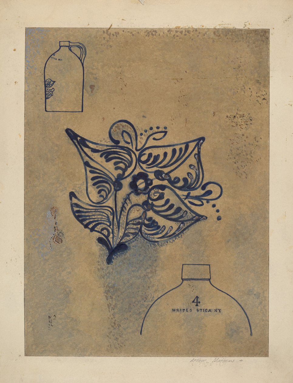 إبريق ، ج. 1937. بواسطة آرثر ماثيوز