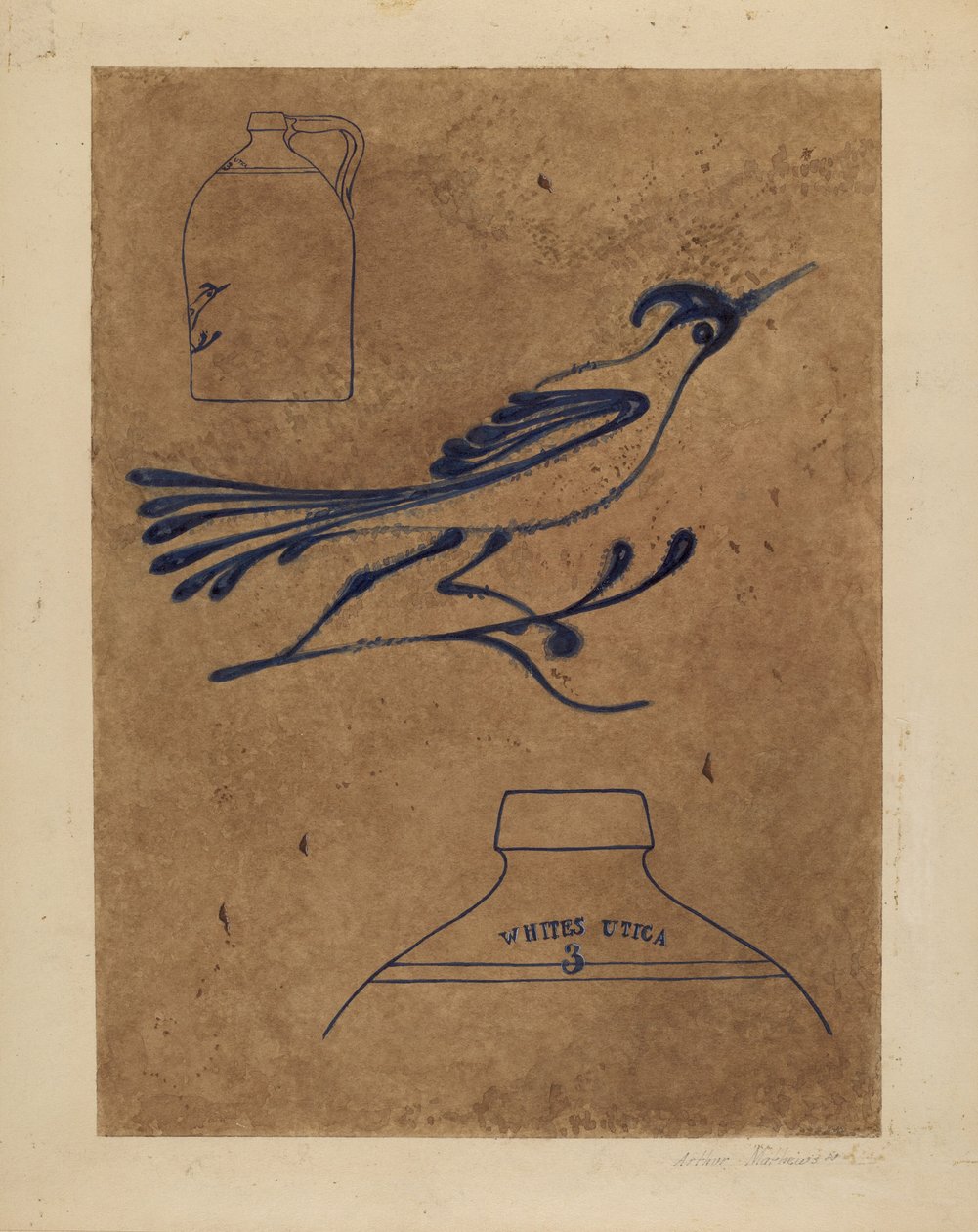 إبريق من الفخار ، ح. 1937. بواسطة آرثر ماثيوز