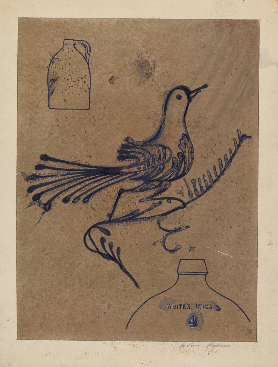 إبريق من الفخار ، ح. 1937. بواسطة آرثر ماثيوز