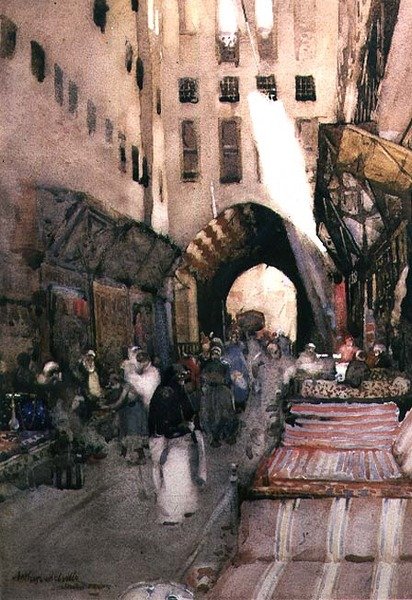 بازار تركي بواسطة آرثر ميلفيل