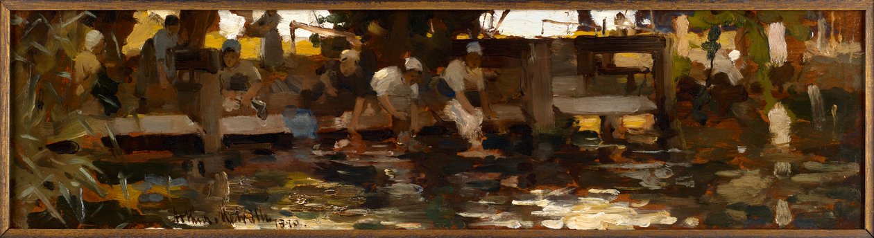الغسالات ، 1880 بواسطة آرثر ميلفيل