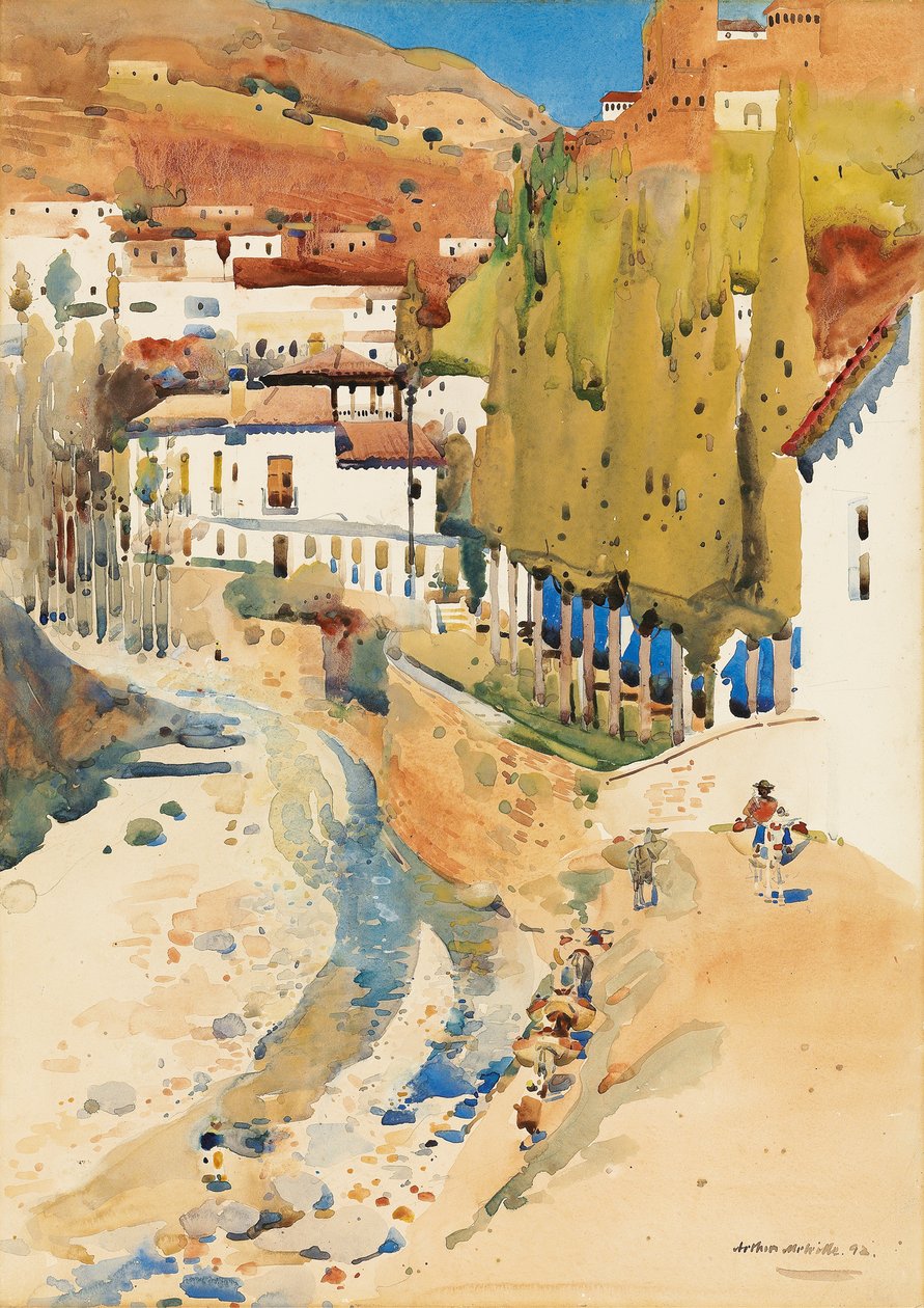 وادي دارو ، 1893 بواسطة آرثر ميلفيل