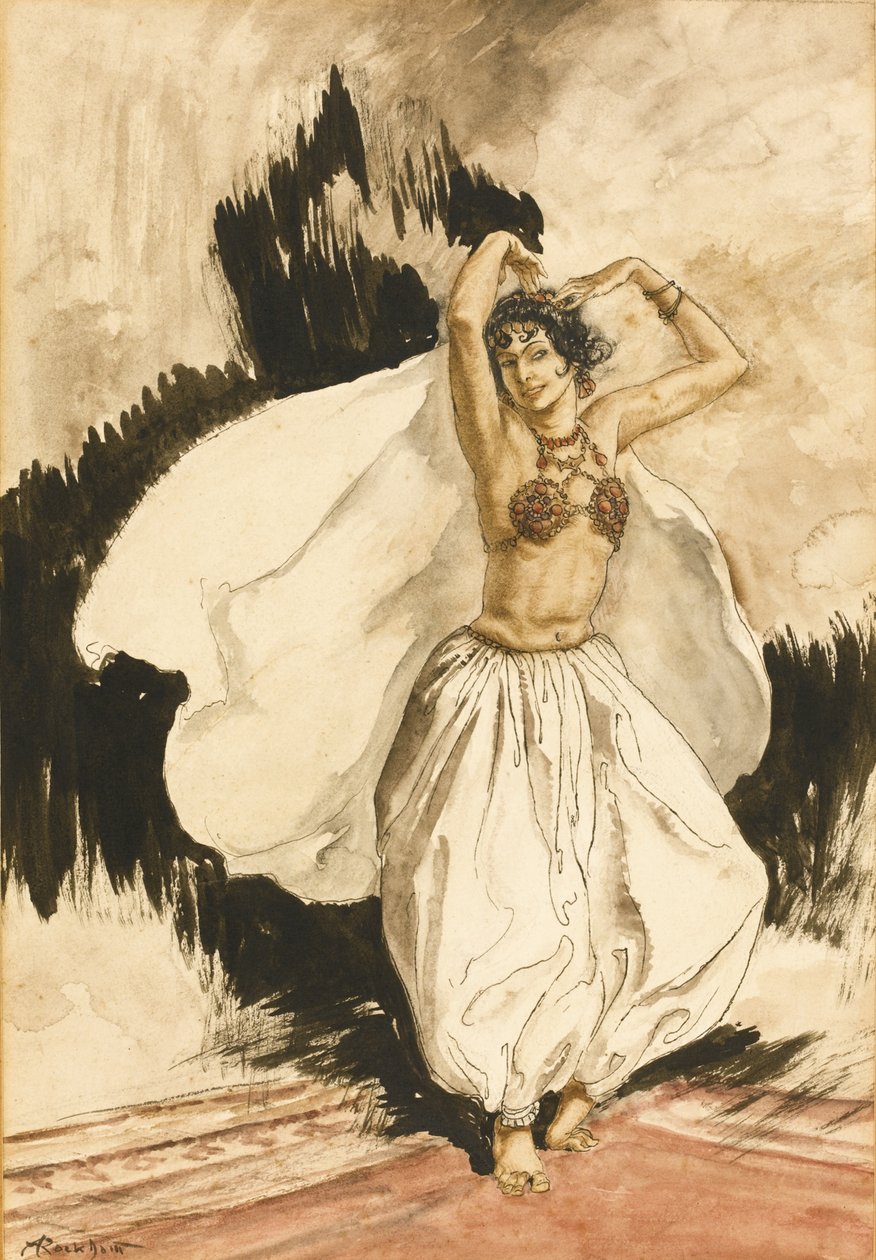 رقص أنيتراس. رسم توضيحي لـ Peer Gynt بواسطة Henrik Ibsen بواسطة آرثر راكهام