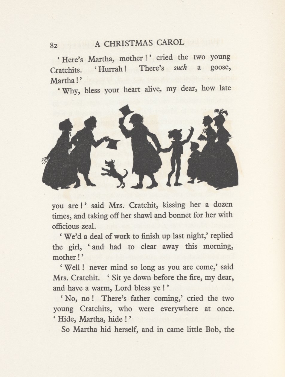 `` Bob Cratchit and Tiny Tim &39;&39; ، 1915 (ليثو) بواسطة آرثر راكهام