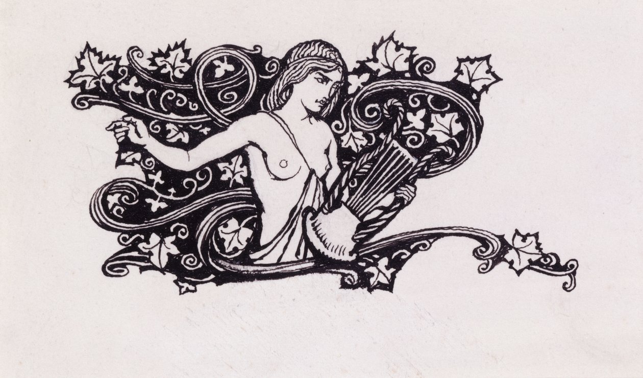 أحلى صدى ، أحلى حورية ، رسم توضيحي من كوموس ، بقلم جون ميلتون (1608-74) ، إصدار منشور عام 1921 بواسطة آرثر راكهام