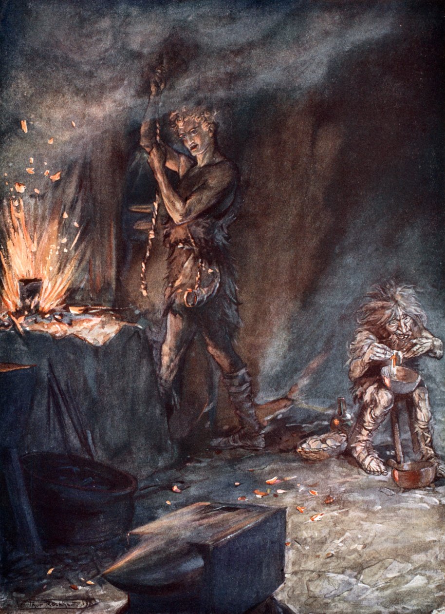 "تزوير نوثونج" ، 1924. بواسطة آرثر راكهام
