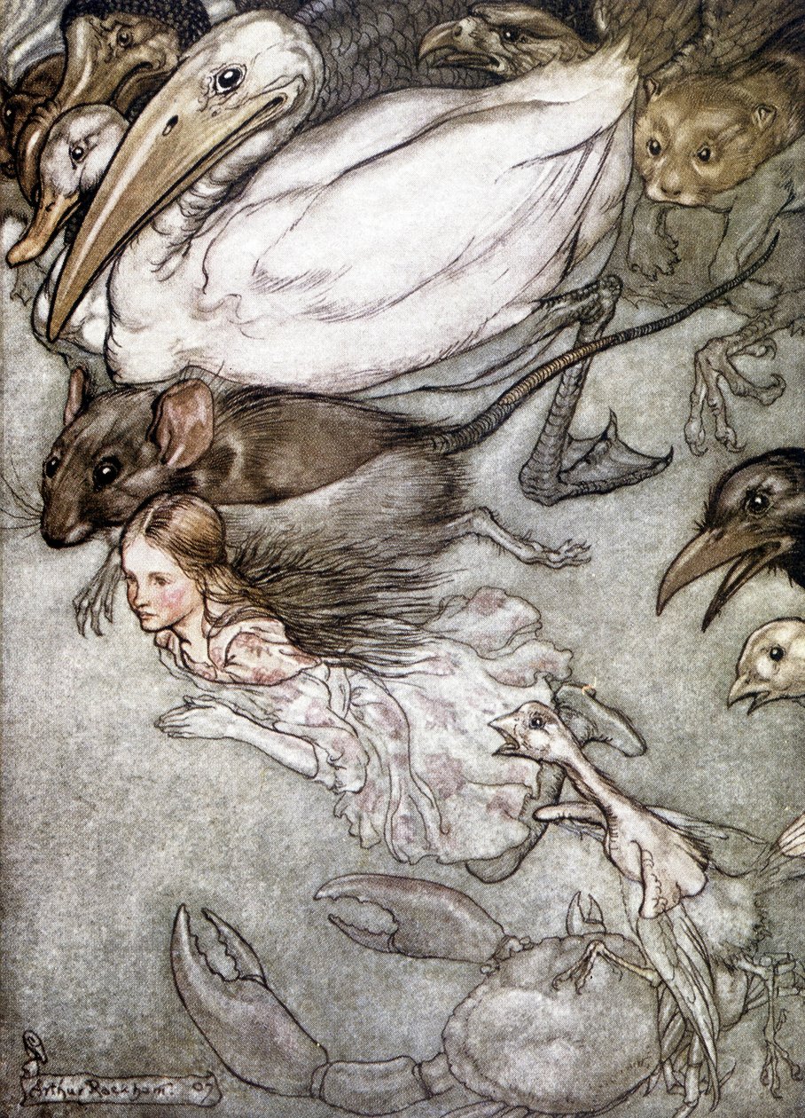 The pond of tears - in “” Alice