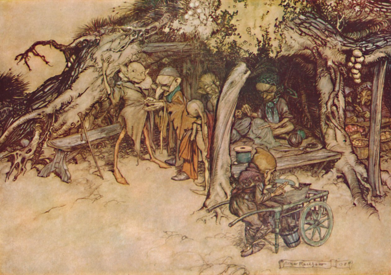 لجعل بلدي الجان الصغيرة معاطف 1908 ، 1923 بواسطة آرثر راكهام