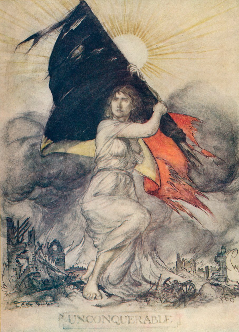 لا تُقهر ، ج 1914 ، 1914 بواسطة آرثر راكهام