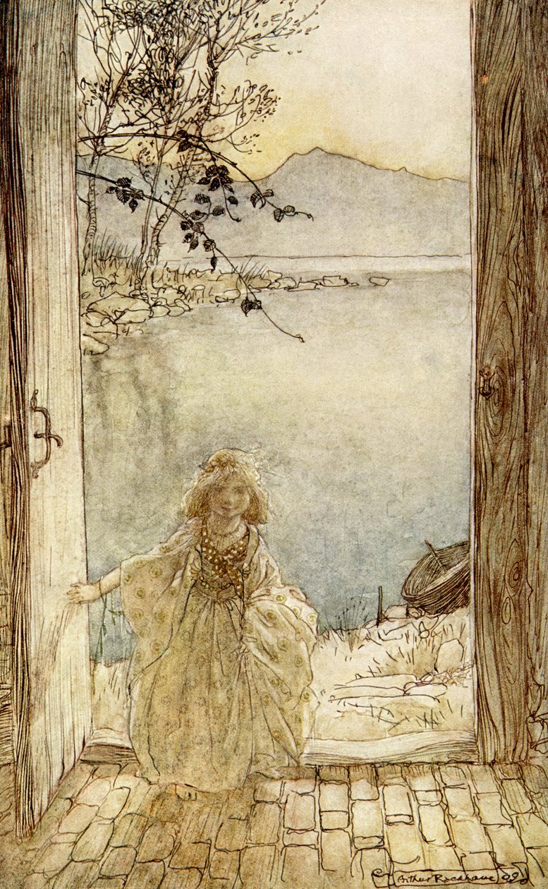Undine بواسطة Friedrich de la Motte Fouqué بواسطة آرثر راكهام