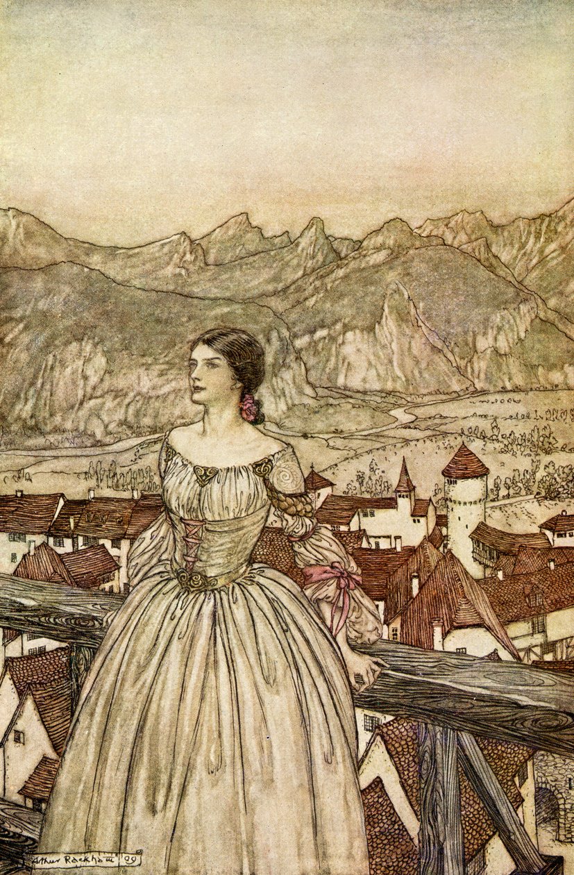 Undine بواسطة Friedrich de la Motte Fouqué بواسطة آرثر راكهام