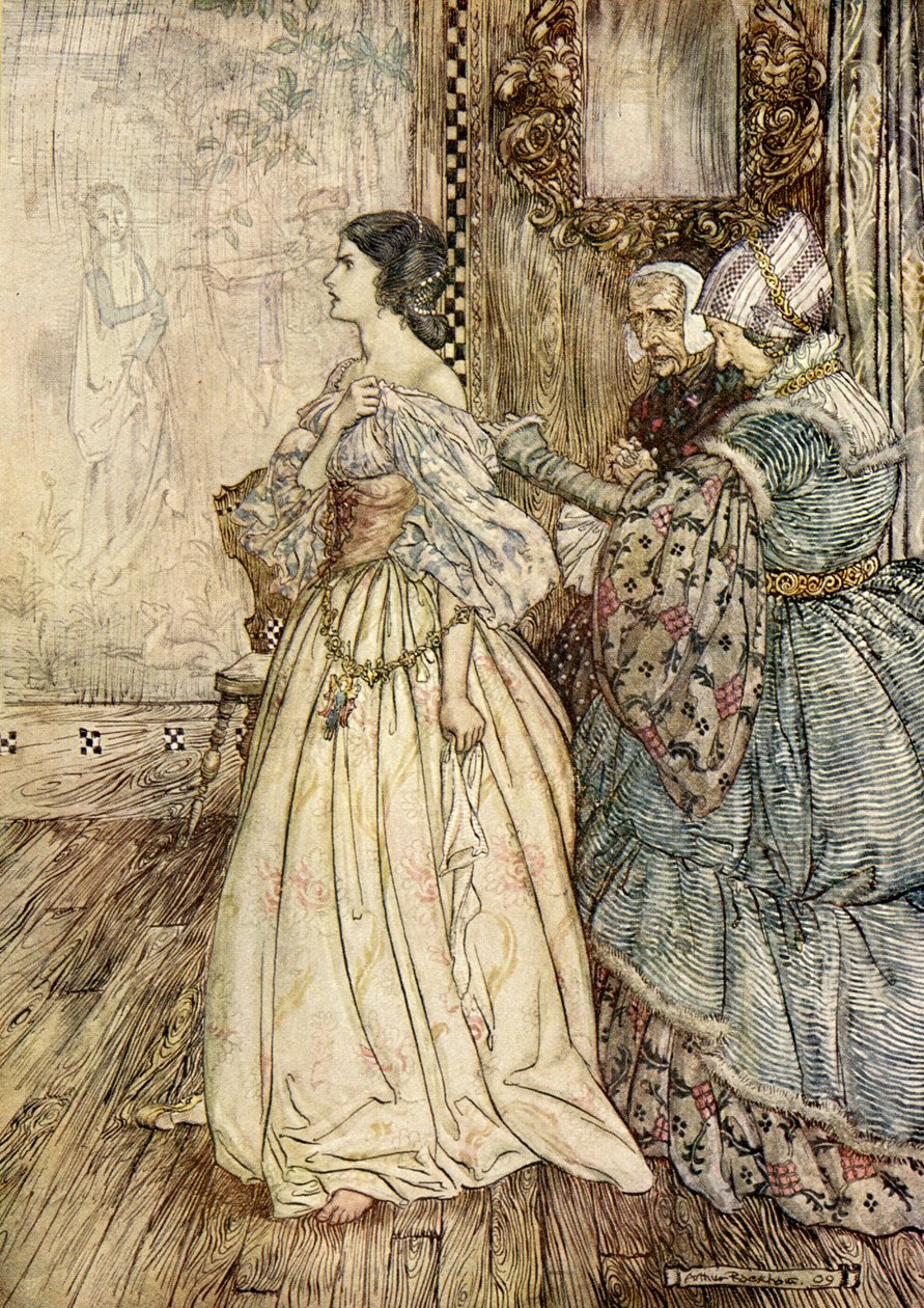Undine بواسطة Friedrich de la Motte Fouqué بواسطة آرثر راكهام