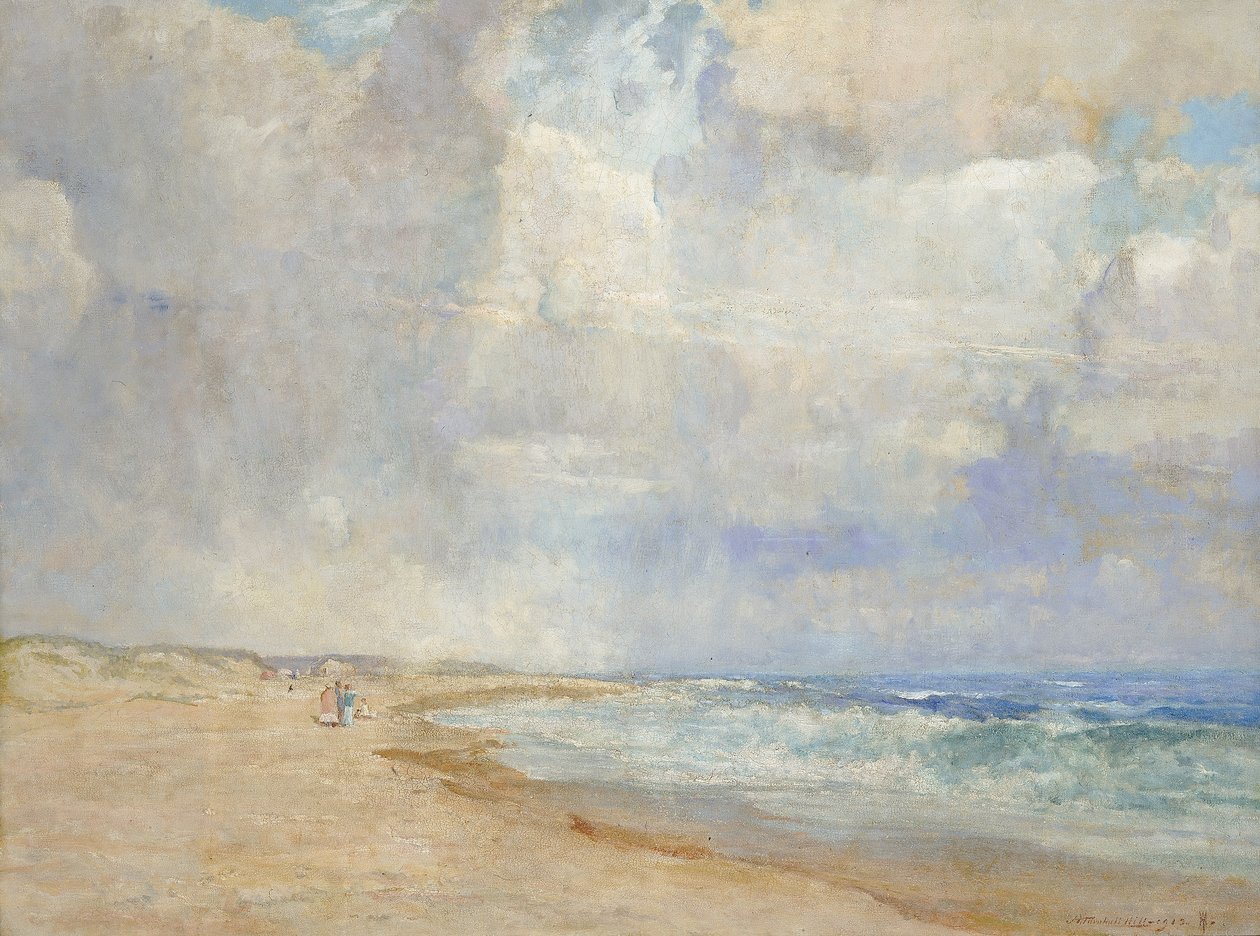 بعد عاصفة ، Amagansett ، 1912. بواسطة آرثر تورنبول هيل