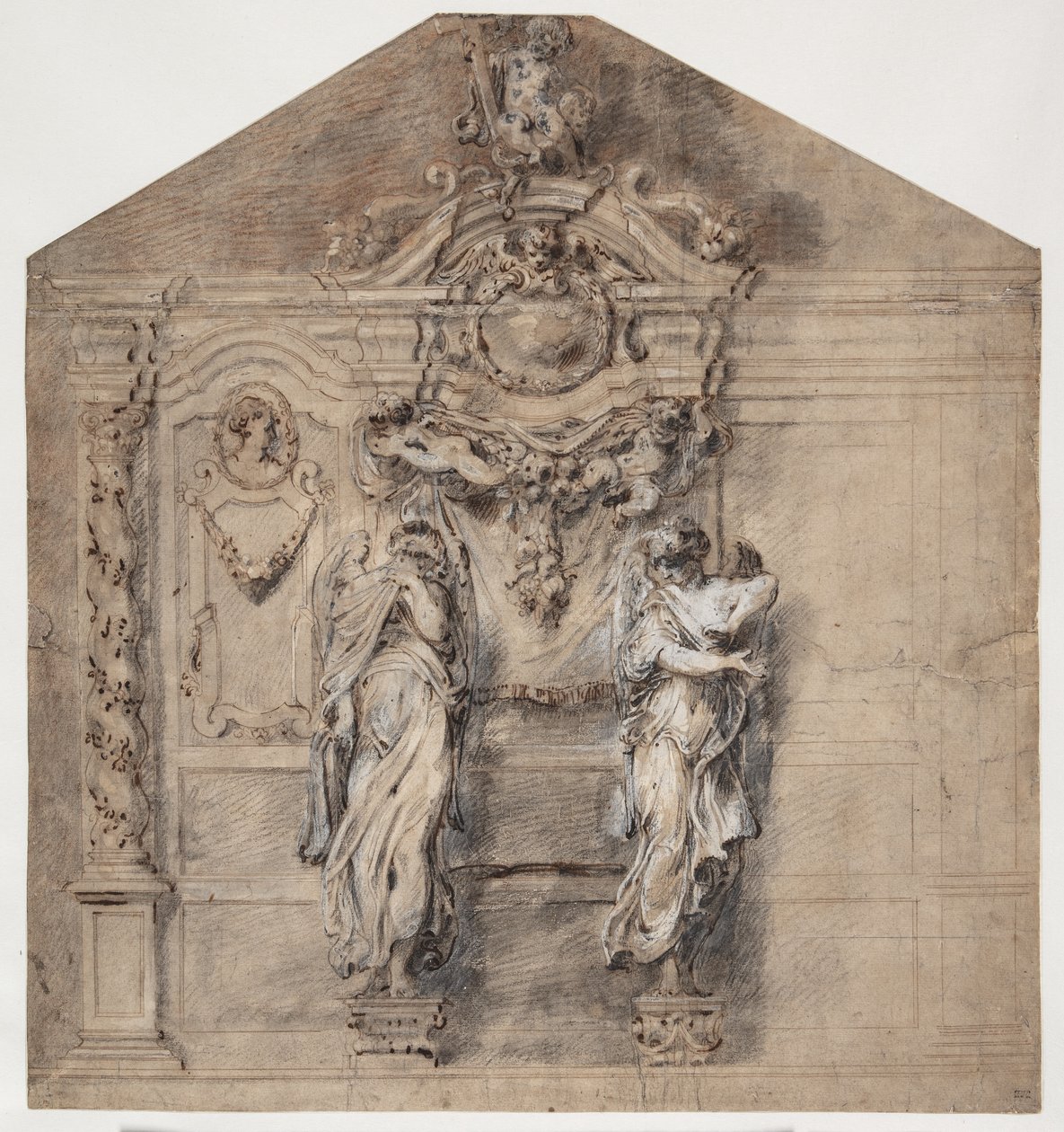 تصميم لطائفة بواسطة Artus Quellinus dY
