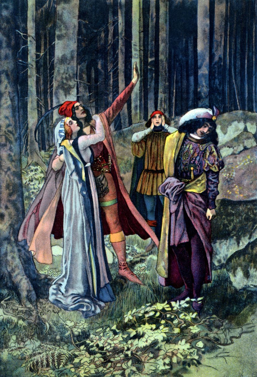 The Two Gentilshommes of Verona بواسطة آرثر شاينر