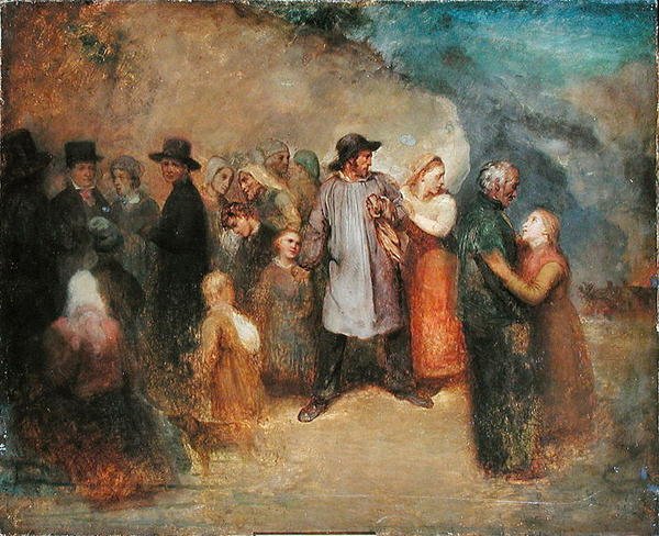 مشهد الخروج ، ج 1858 بواسطة آري شيفر