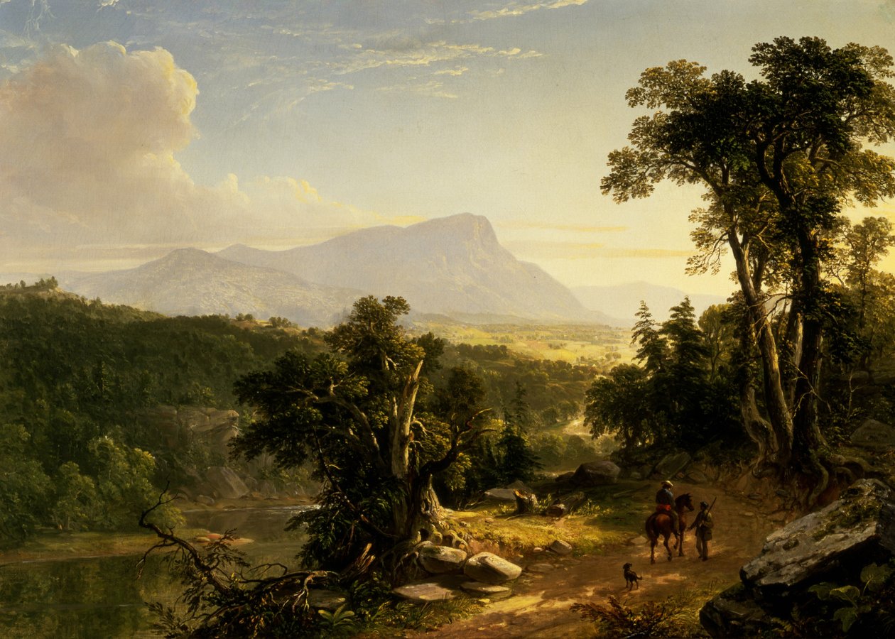 تكوين المناظر الطبيعية: في The Catskills ، 1848 بواسطة آشر براون دوراند