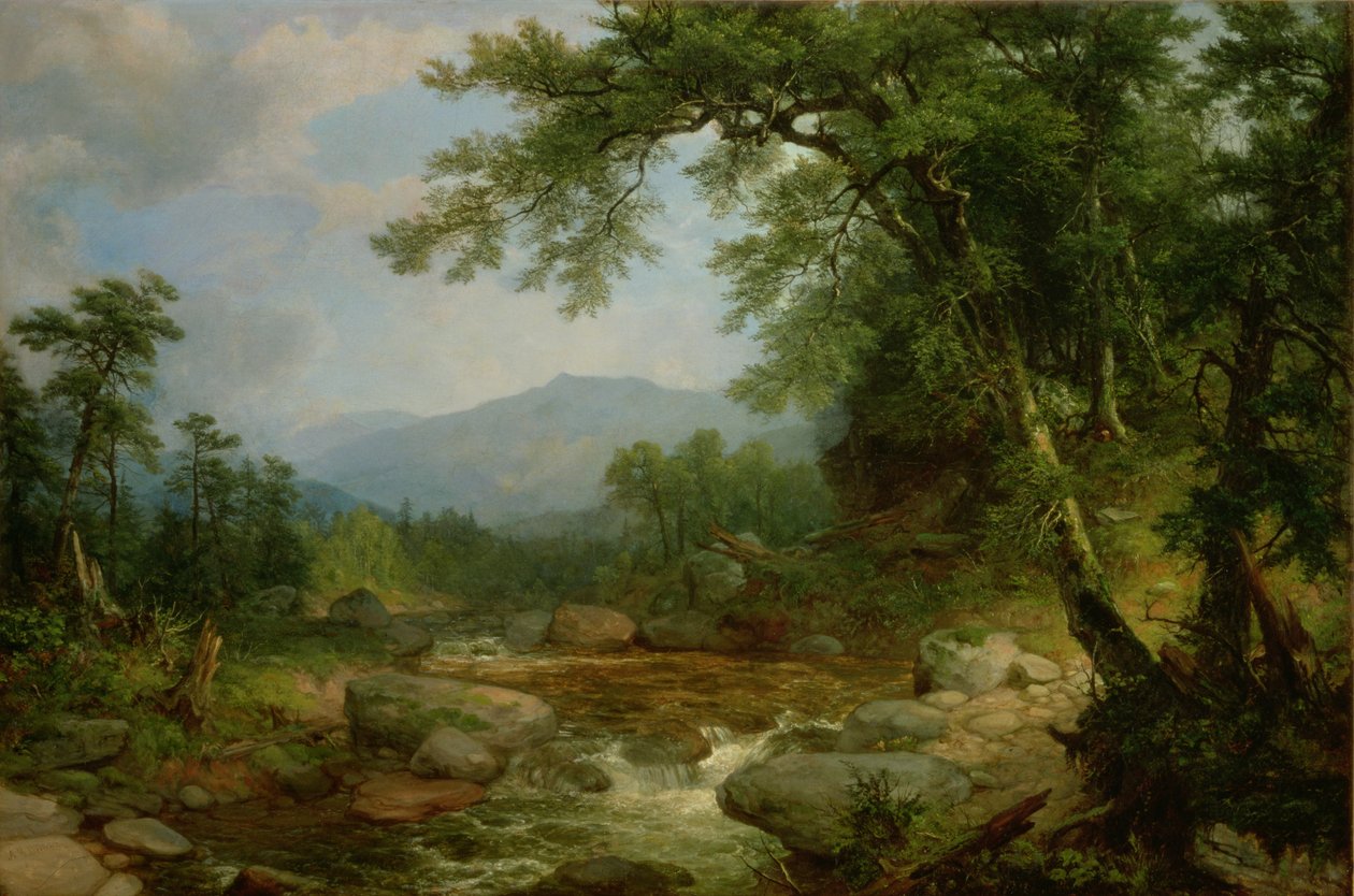 جبل النصب ، Berkshires ، 1855-1860 بواسطة آشر براون دوراند