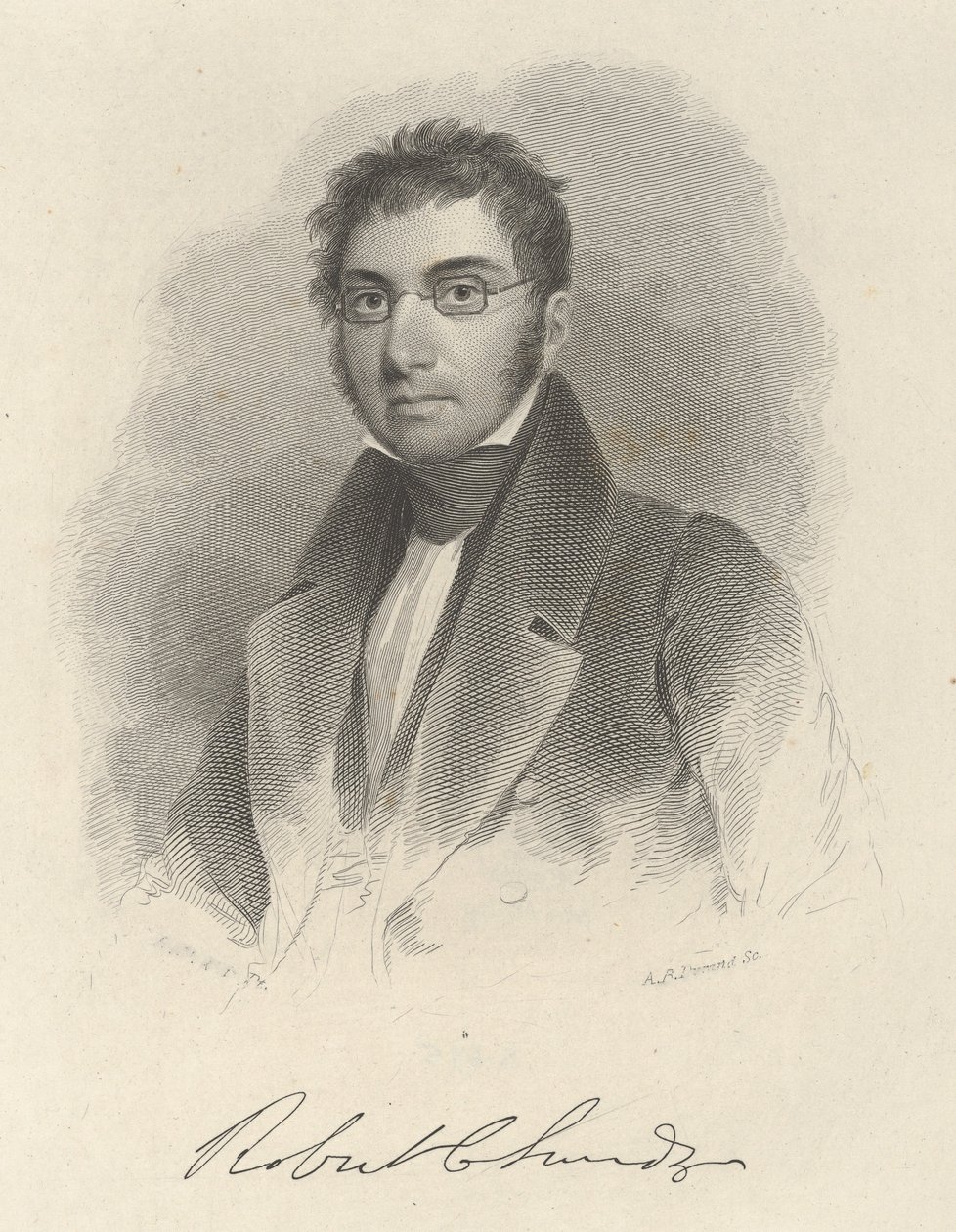 روبرت سي ساندز ، كاليفورنيا. 1829. بواسطة آشر براون دوراند