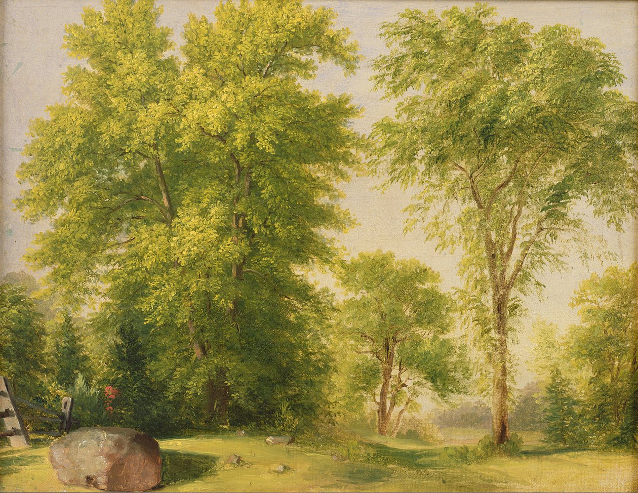 دراسة من الطبيعة ، Hoboken ، New Jersey ، c.1834 بواسطة آشر براون دوراند