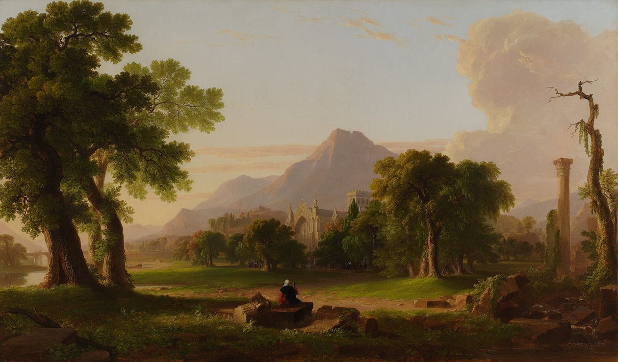 سهرة الحياة ، 1840 بواسطة آشر براون دوراند