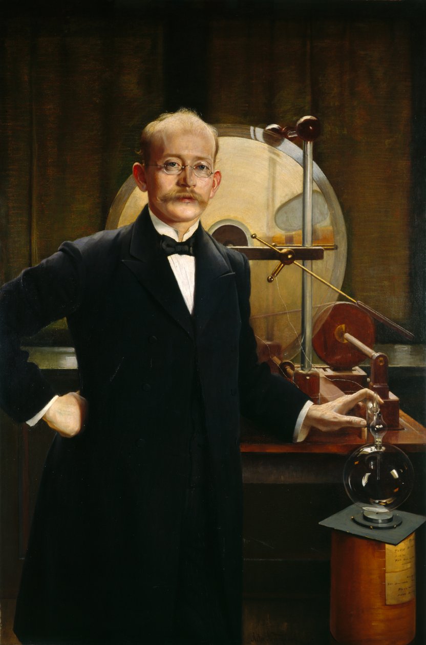 البروفيسور كريستيان بيركلاند (1867-1917) بواسطة Asta Nørregaard