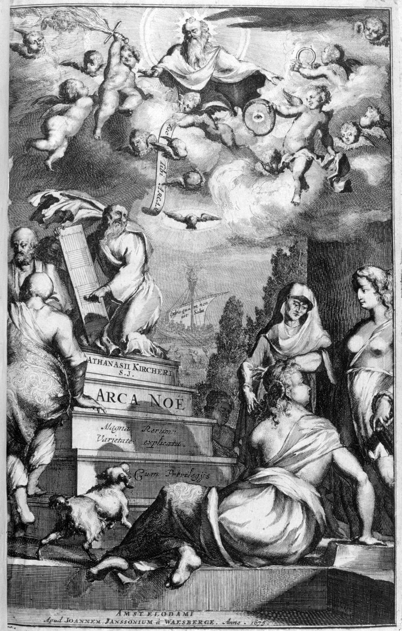 واجهة أركا نوي ، 1675. بواسطة أثناسيوس كيرشر