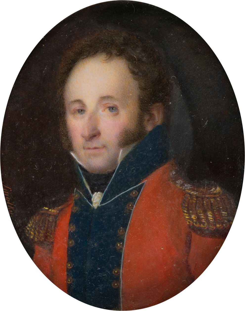 صورة لأورلاندو ، إيرل برادفورد الأول (1762-1825) ، 1782-1811 (زيت وقماش) بواسطة أثناسيوس سموكي