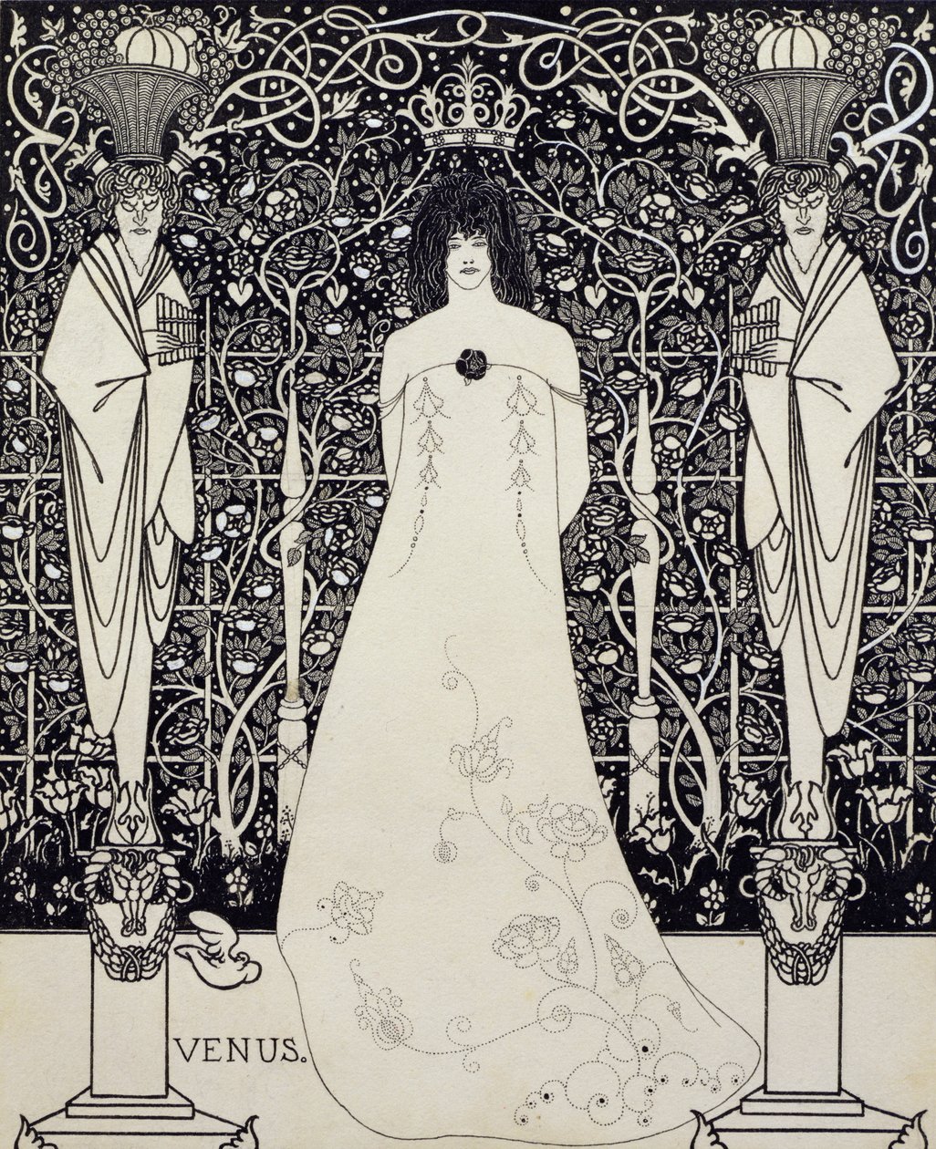 صورة عن &39;Venus and Tannhauser&39; ، c.1895 (قلم وحبر) بواسطة اوبري بيردسلي