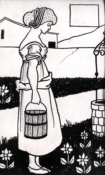 عنوان الفصل لـ "Le Morte d'Arthur" بواسطة اوبري بيردسلي