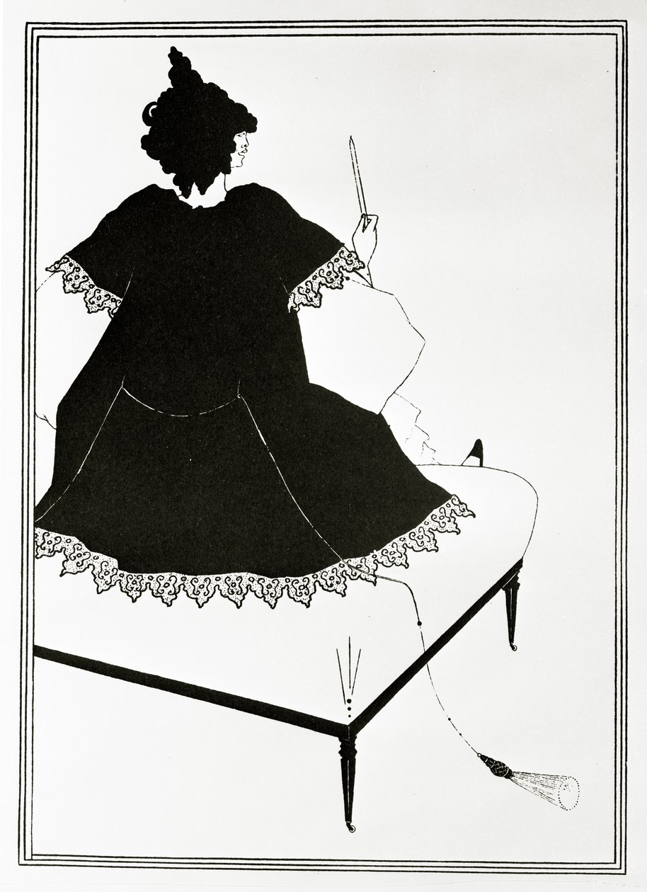Salome Maitresse orchester، ou la femme au dildo، c.1894 بواسطة اوبري بيردسلي