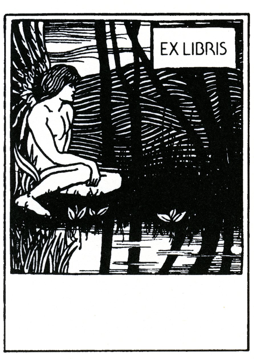 المقالة القصيرة السابقة ليبريس (ex-libris) لأوبري بيردسلي (1872-1898) بواسطة اوبري بيردسلي