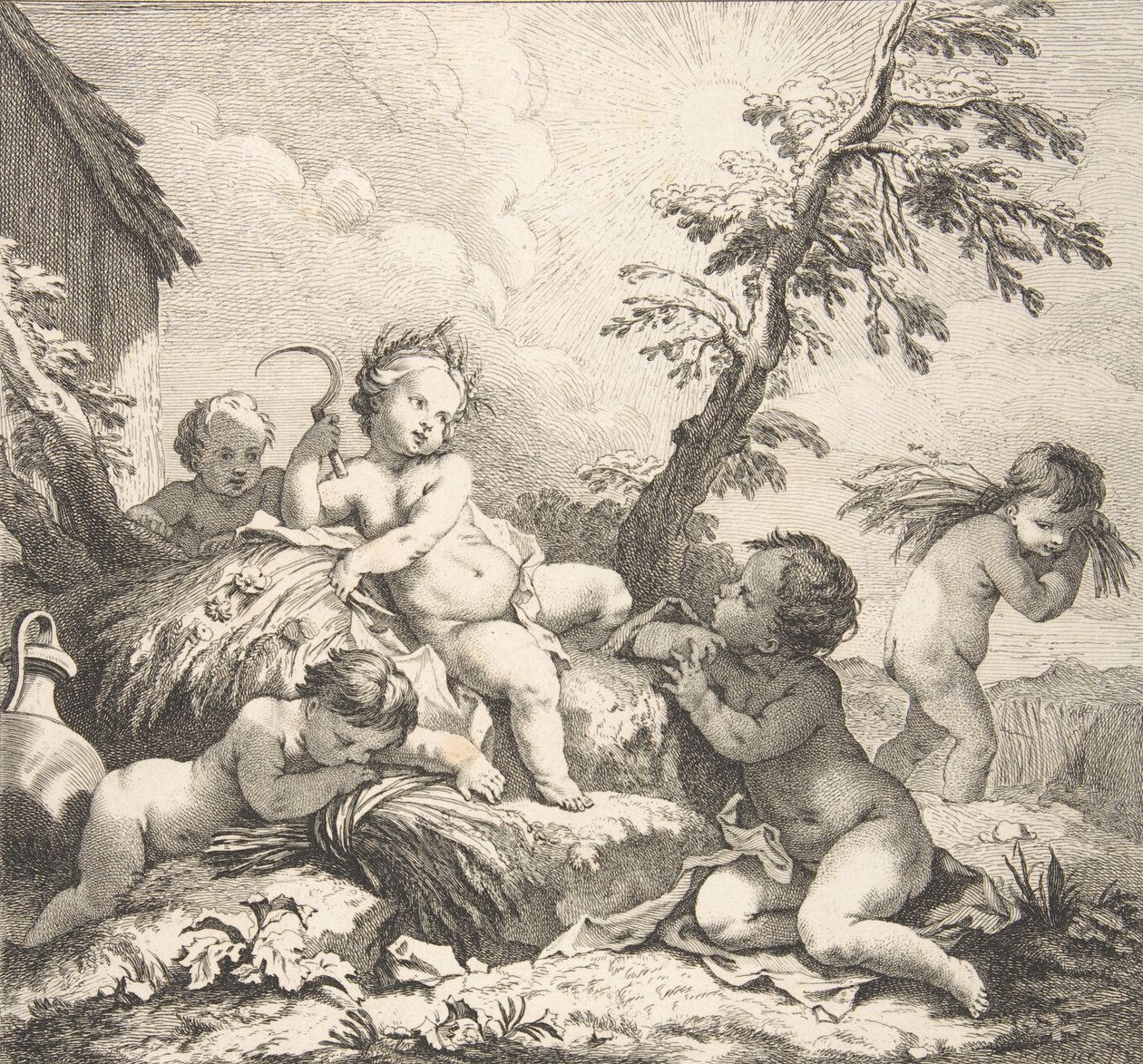 صيف 1735 بواسطة أودران بينوا الثاني