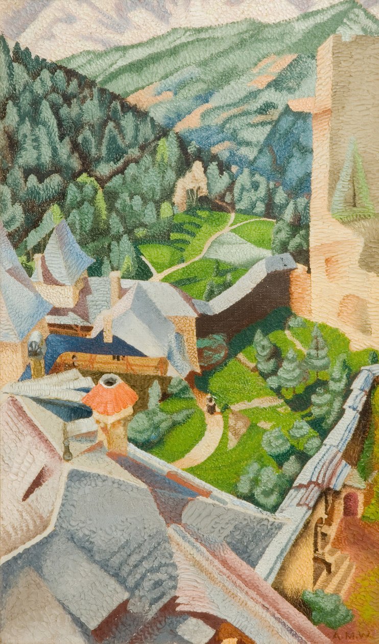 بورغ ، فينسترغرون ، 1940. بواسطة أودري ويبر