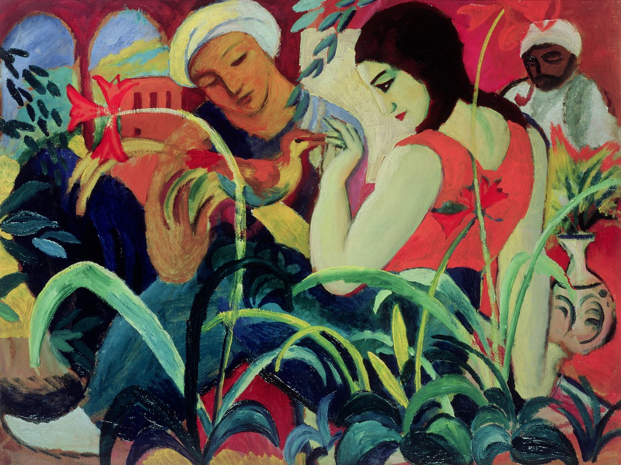المرأة الشرقية (Odalisques) ، 1912 بواسطة أغسطس ماكي