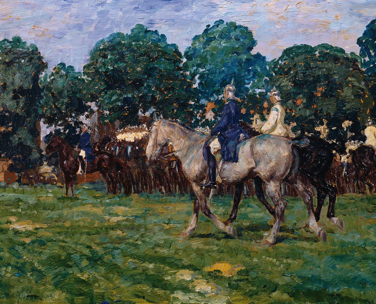 cuirassiers بواسطة أغسطس Deusser