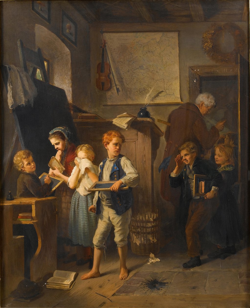 فئة جامحة ، 1876. بواسطة أوغست هاين