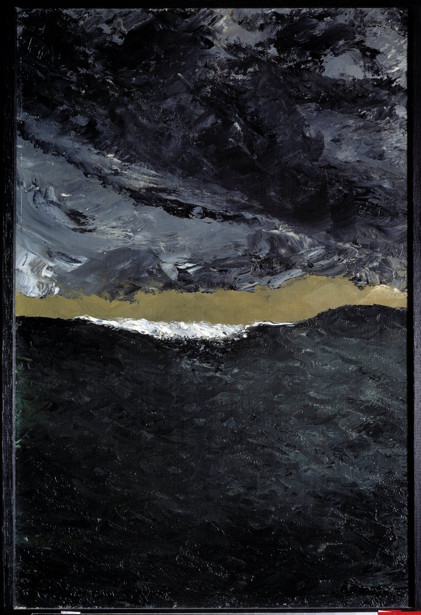 الموجة السابعة. اللوحة بواسطة August Strindberg (1849-1912) Ec. رفع دعوى قضائية. بواسطة أغسطس جوهان ستريندبرج