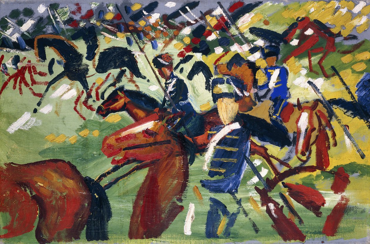 انطلاق الفرسان ، 1913 بواسطة أغسطس ماكي