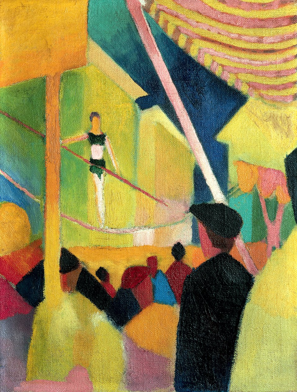 مشاية حبل مشدود ، ج. 1913 بواسطة أغسطس ماكي