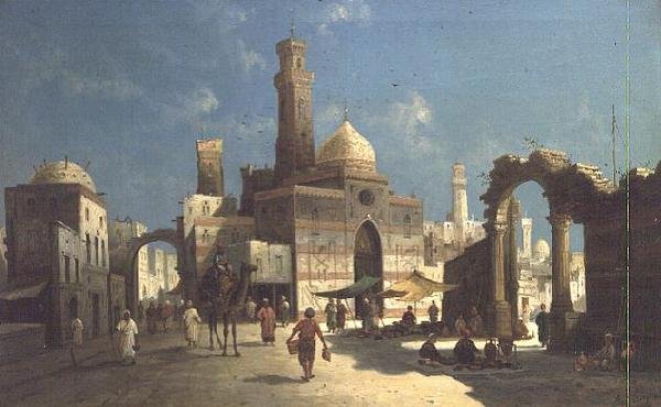مدينة عربية بواسطة أغسطس سيجن