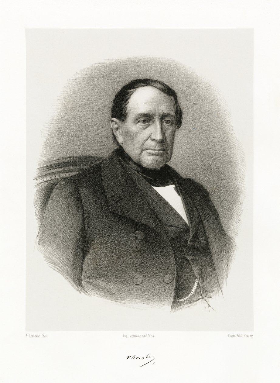 Achille-Léon-Victor de Broglie ، 1865-66 بواسطة أوغست تشارلز ليموين