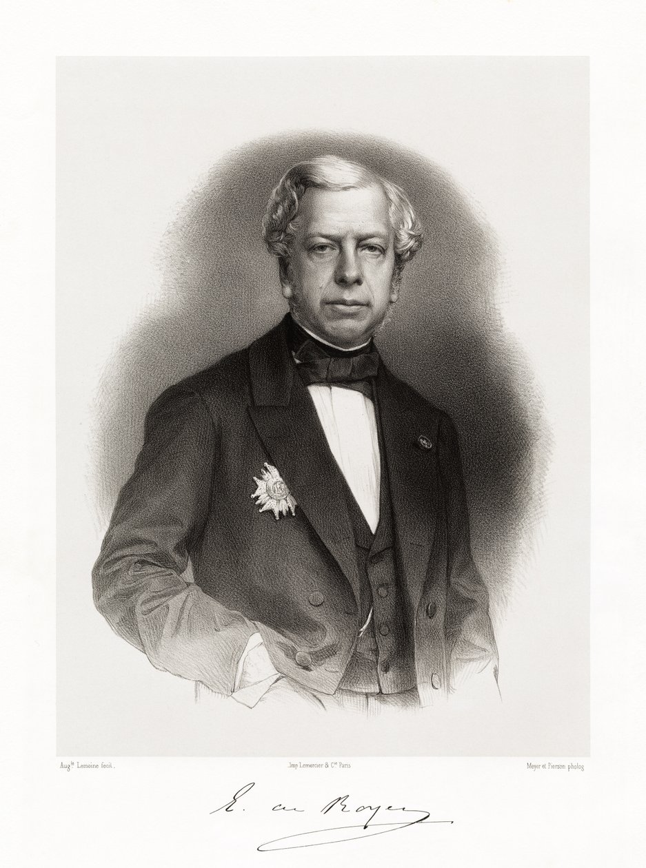 إرنست دي روير ، 1865-66 بواسطة أوغست تشارلز ليموين